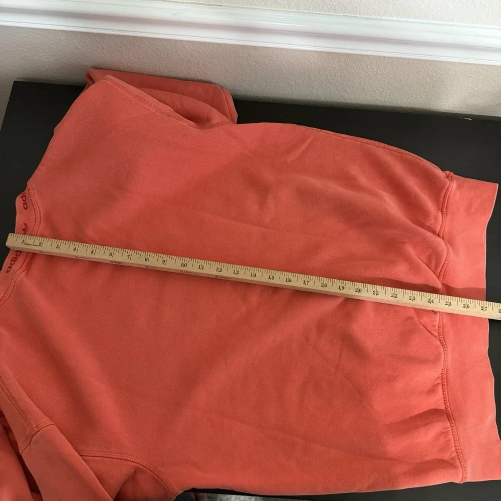 Adidas Unisex Coral‎ Small Pullover Sweatshirt Crewneck - Picture 9 of 9